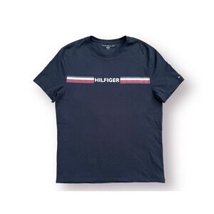 Men's Large Navy Blue Tommy Hilfiger T-Shirt